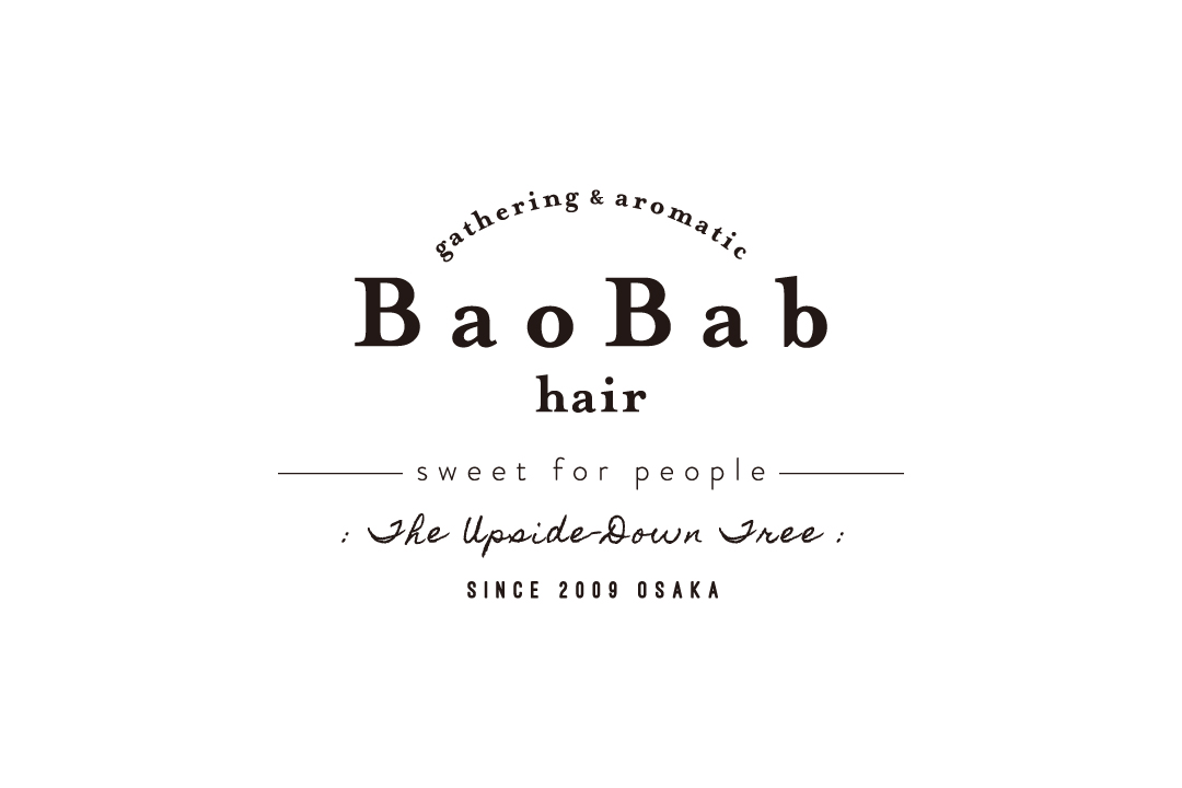 BaoBab hair ロゴ & ツールデザイン01
